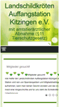 Mobile Screenshot of landschildkroeten-auffangstation-kitzingen.de